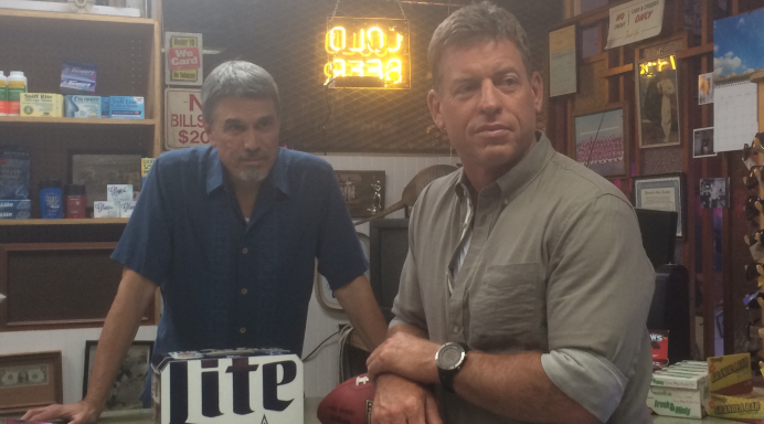 "Miller Lite" commercial with Troy Aikman