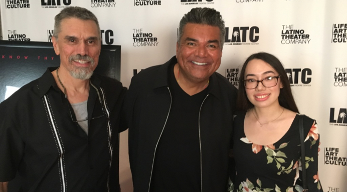 with George Lopez & Marisa, my daughter
