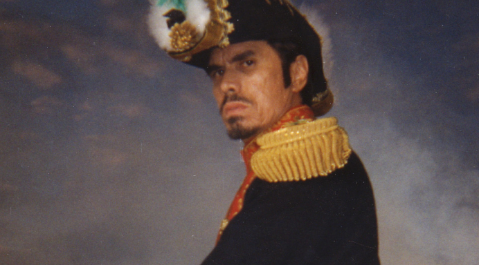 as Santa Anna in  "Two for Texas"  TNT movie